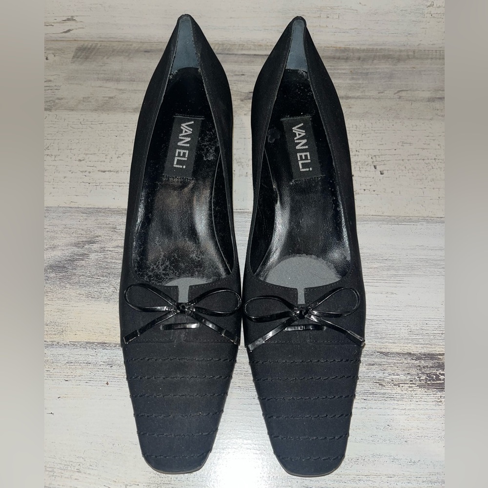 Vaneli ~ Black pants shoes 8.5N